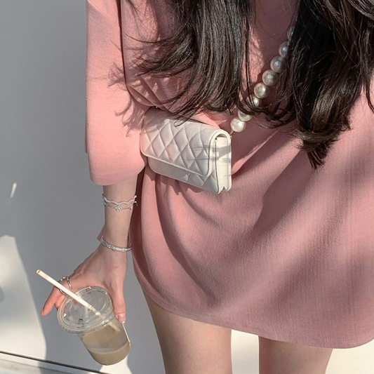 Pearl Chain Small Fragrant Bag for Women