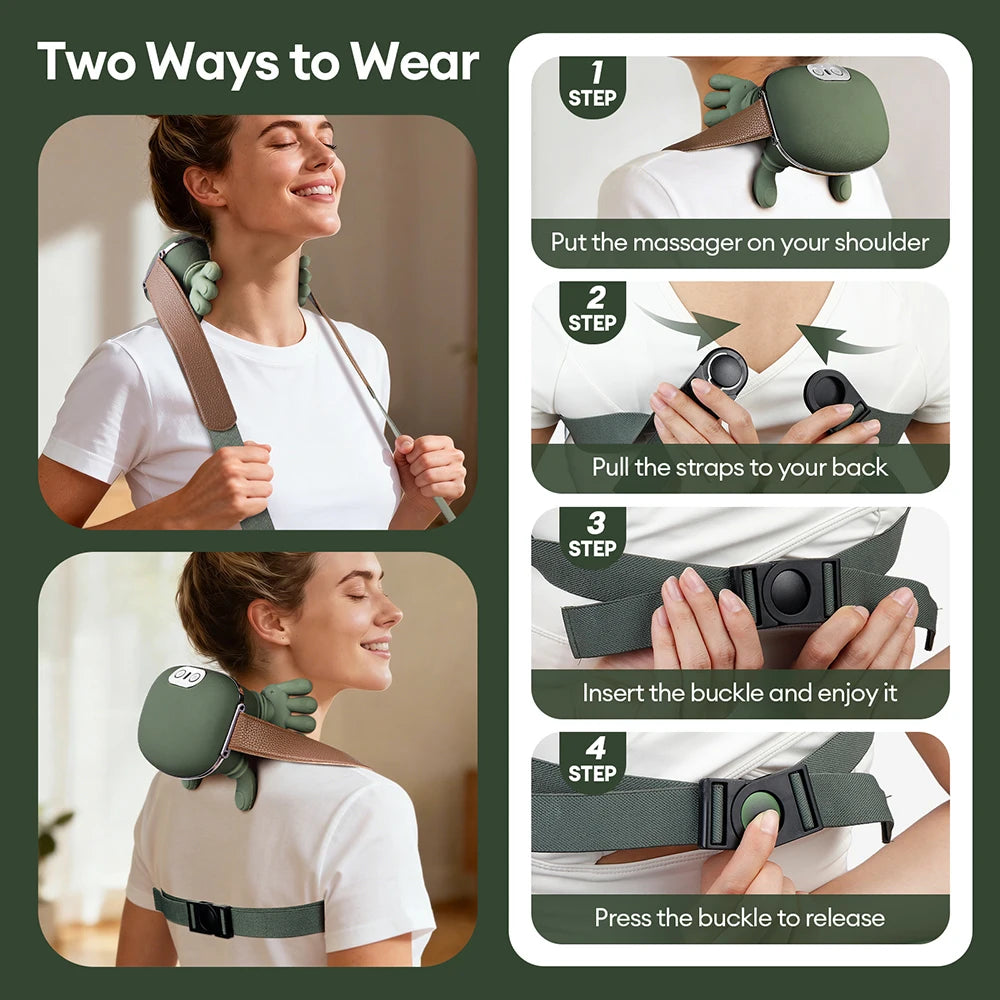 4D Bionic Finger Neck & Shoulder Massager