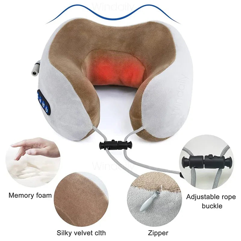 3D Shiatsu Heat Massager for Neck & Shoulders