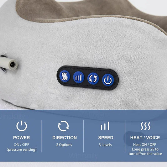 3D Shiatsu Heat Massager for Neck & Shoulders