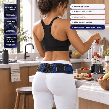 VELPEAU Sacroiliac Support Belt for Back & Hip Comfort